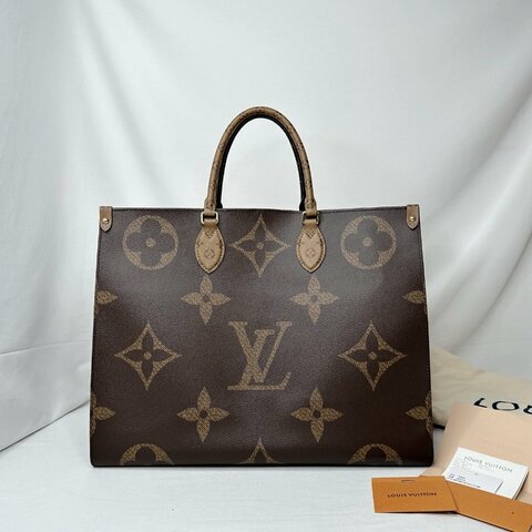 LV OnTheGo GM購物袋手提包