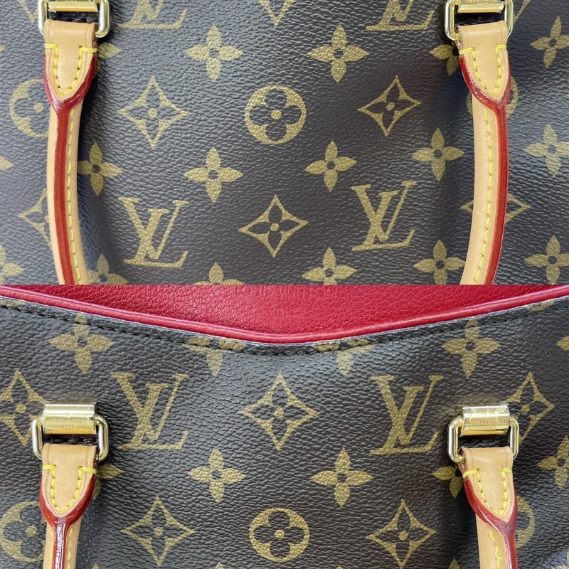 LV PALLAS老花手提肩背包-4