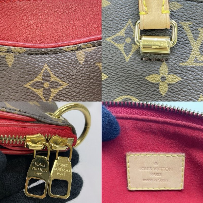 LV PALLAS老花手提肩背包-5