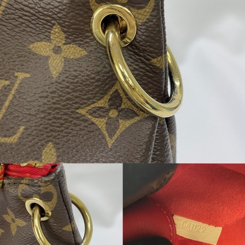 LV PALLAS老花手提肩背包-6