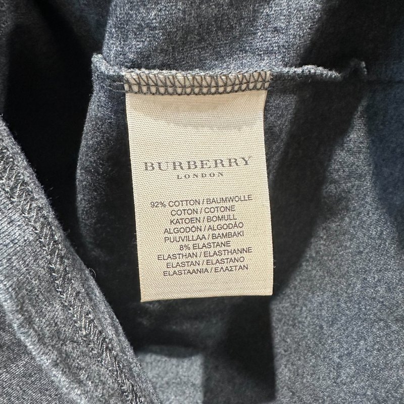 【美收精品】BURBERRY 灰色長袖上衣 4-236【隔月月中將轉賣至日本 上架期限30天】-5