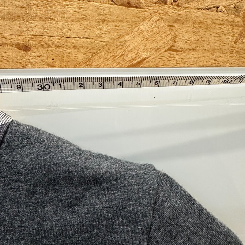 【美收精品】BURBERRY 灰色長袖上衣 4-236【隔月月中將轉賣至日本 上架期限30天】-7