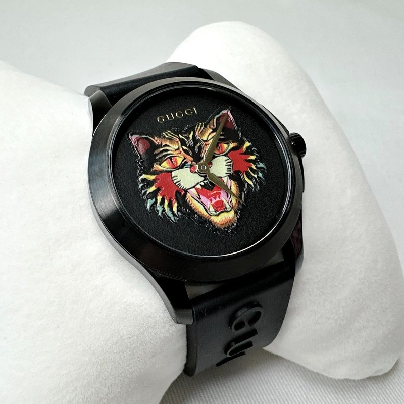 GUCCI G-Timeless虎頭圖案手錶-1