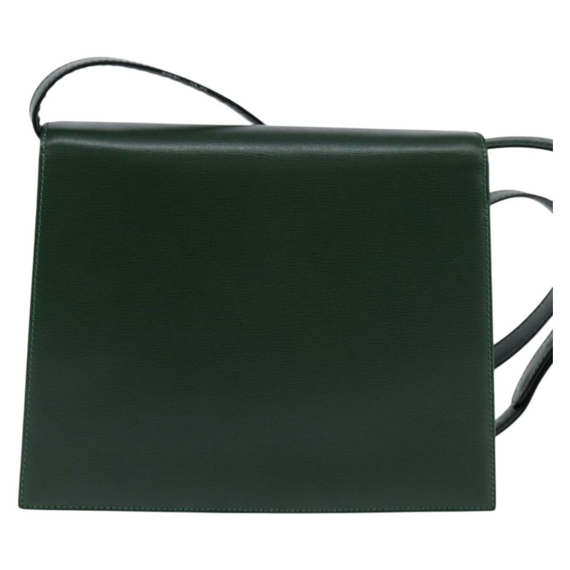 【日本直送】Christian Dior 肩背包 皮革 綠金 正品 BA6365-1