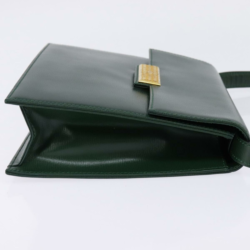 【日本直送】Christian Dior 肩背包 皮革 綠金 正品 BA6365-3