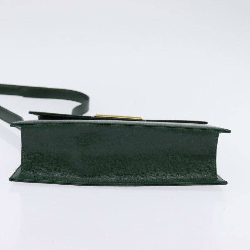 【日本直送】Christian Dior 肩背包 皮革 綠金 正品 BA6365-4