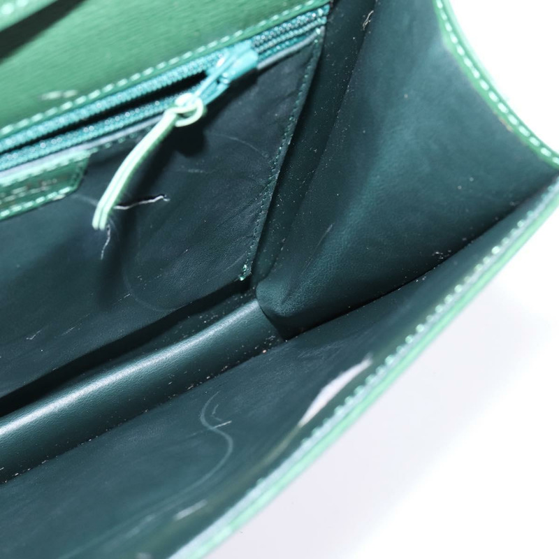 【日本直送】Christian Dior 肩背包 皮革 綠金 正品 BA6365-18