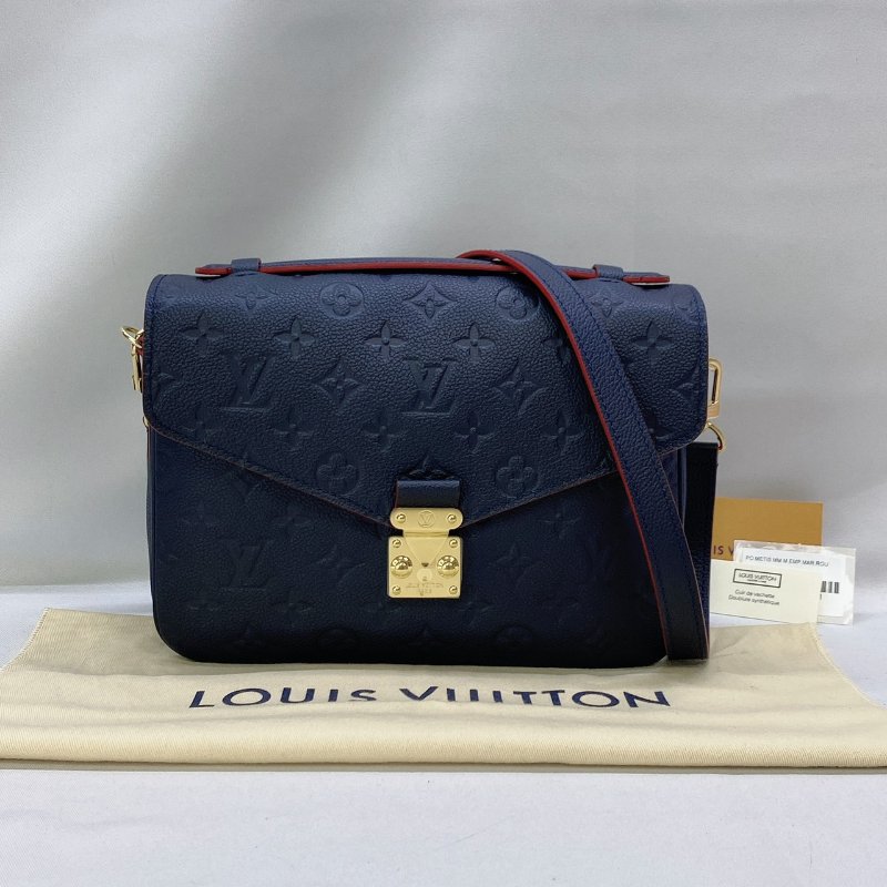 LV Pochette Metis壓紋郵差包-0