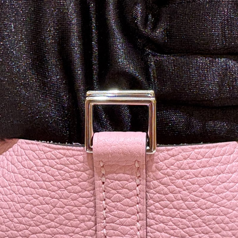 HERMÈS Picotin Lock 18 愛馬仕菜籃包｜櫻花粉 B刻 銀扣｜Swift 小牛皮底釘未拆膜｜保值精品-12
