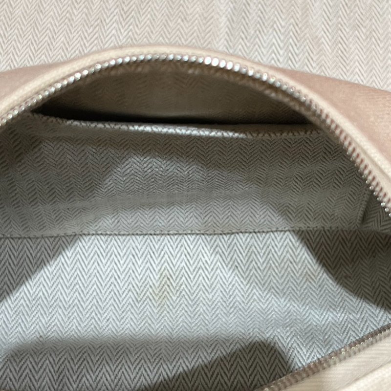 Hermès Bride-a-Brac 愛馬仕收納包|米色帆布飯盒便當袋|萬用袋 手提包 (小號)-21