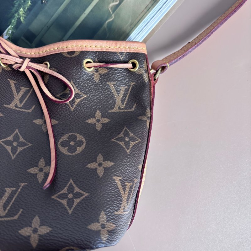 ::Louis Vuitton:: LV Nano Neo M41346 經典花紋絕版迷你水桶包-3