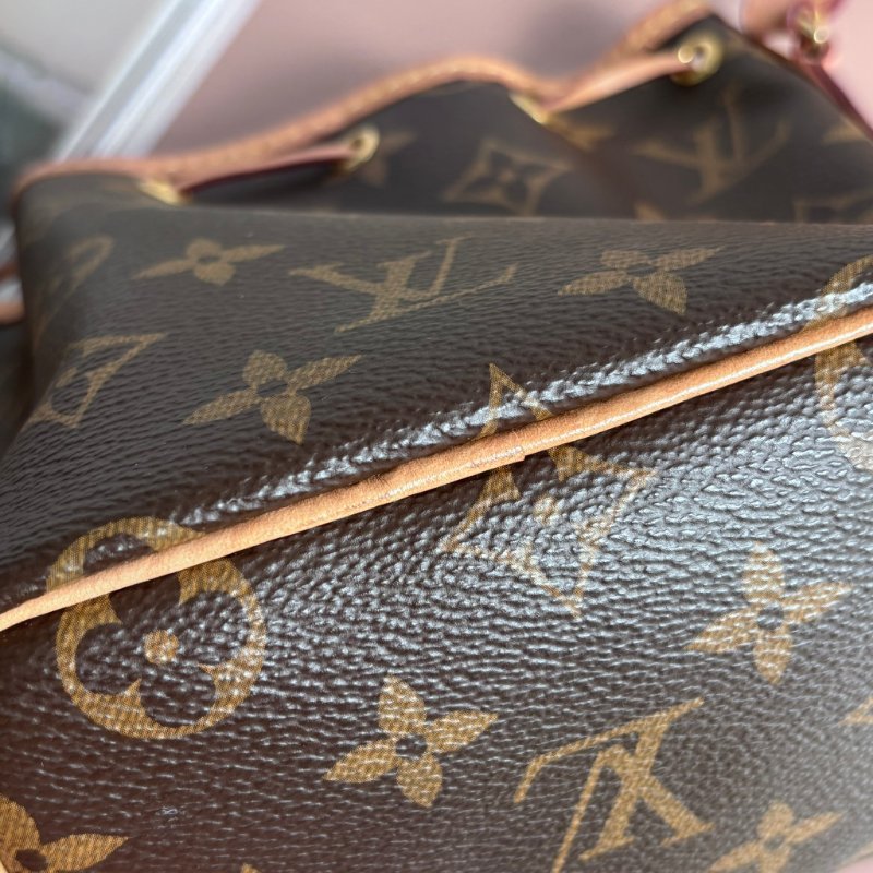 ::Louis Vuitton:: LV Nano Neo M41346 經典花紋絕版迷你水桶包-8