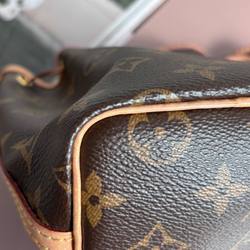 ::Louis Vuitton:: LV Nano Neo M41346 經典花紋絕版迷你水桶包-9