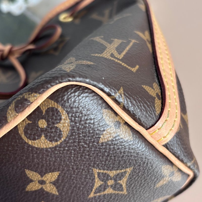 ::Louis Vuitton:: LV Nano Neo M41346 經典花紋絕版迷你水桶包-10