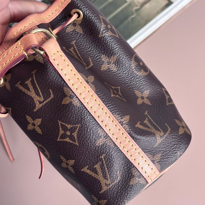 ::Louis Vuitton:: LV Nano Neo M41346 經典花紋絕版迷你水桶包-14