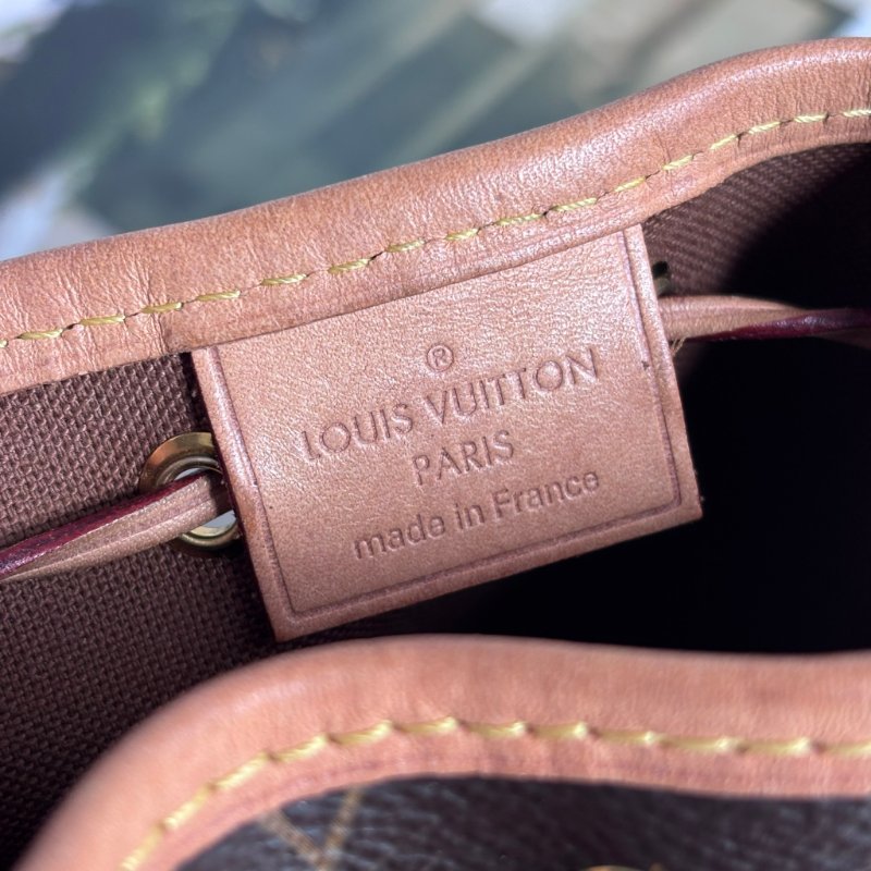 ::Louis Vuitton:: LV Nano Neo M41346 經典花紋絕版迷你水桶包-15