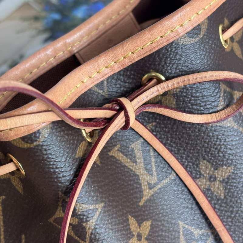 ::Louis Vuitton:: LV Nano Neo M41346 經典花紋絕版迷你水桶包-16
