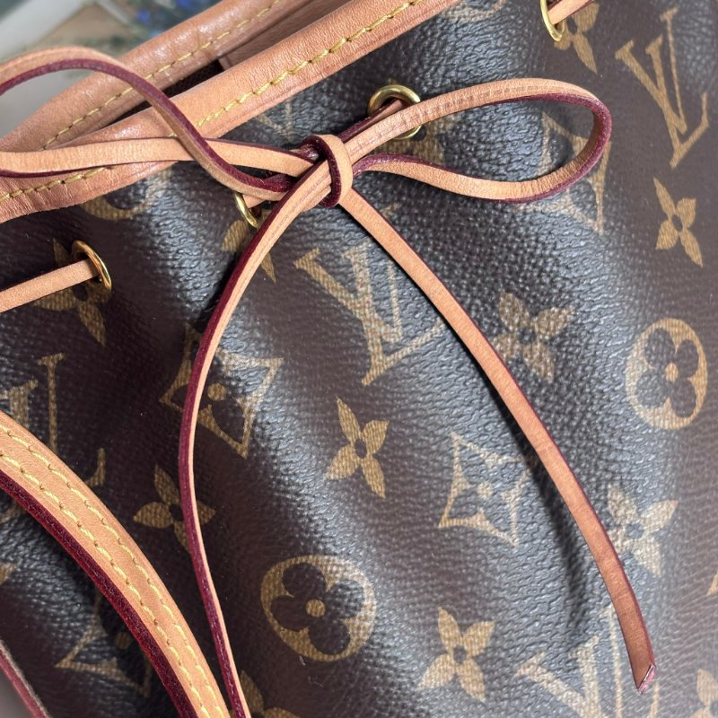 ::Louis Vuitton:: LV Nano Neo M41346 經典花紋絕版迷你水桶包-17