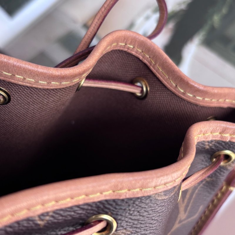 ::Louis Vuitton:: LV Nano Neo M41346 經典花紋絕版迷你水桶包-27