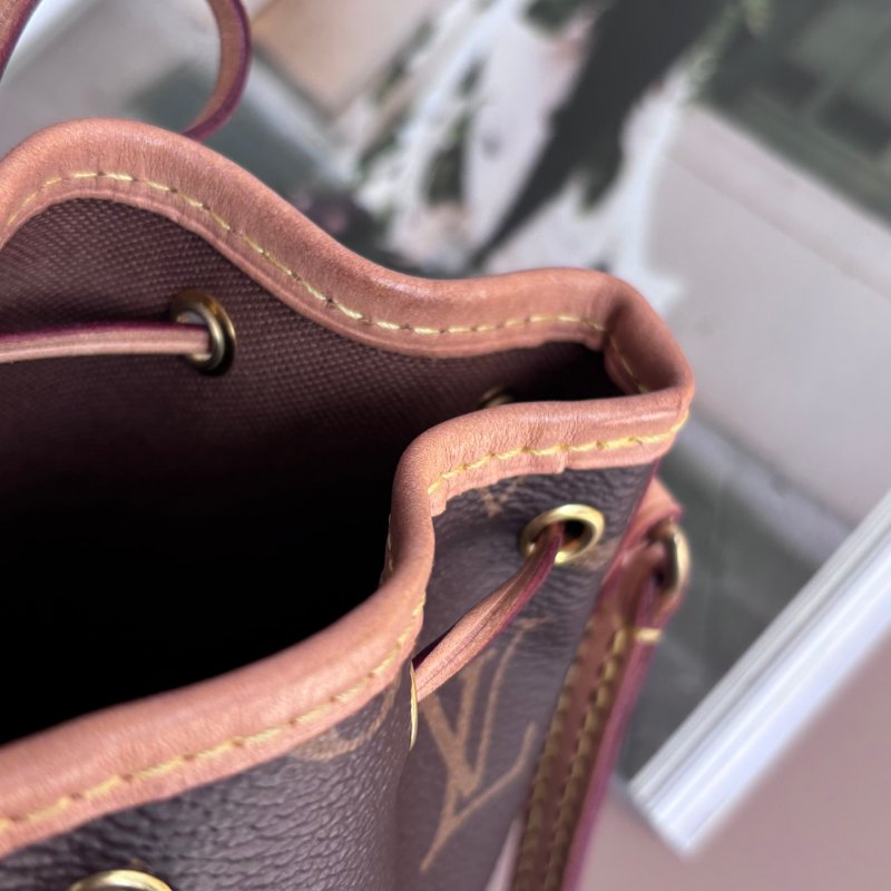 ::Louis Vuitton:: LV Nano Neo M41346 經典花紋絕版迷你水桶包-28