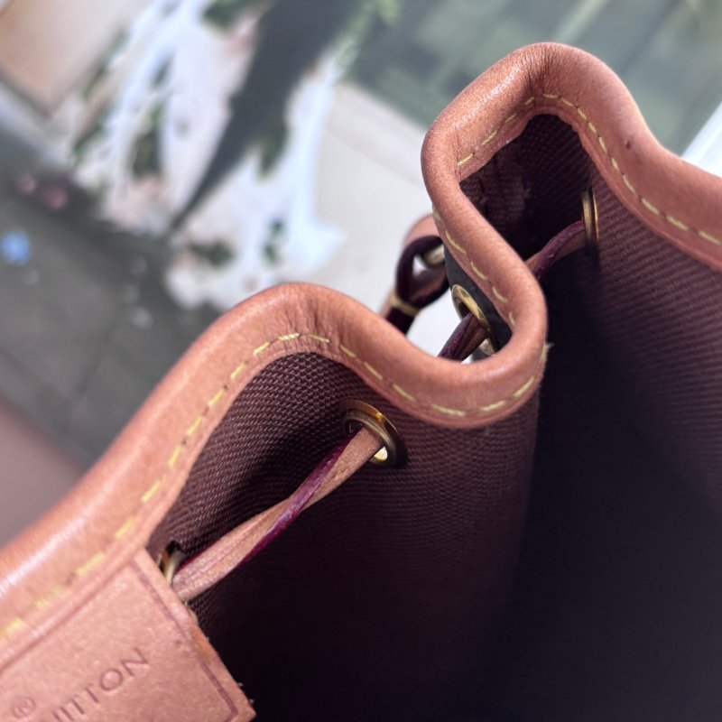 ::Louis Vuitton:: LV Nano Neo M41346 經典花紋絕版迷你水桶包-30