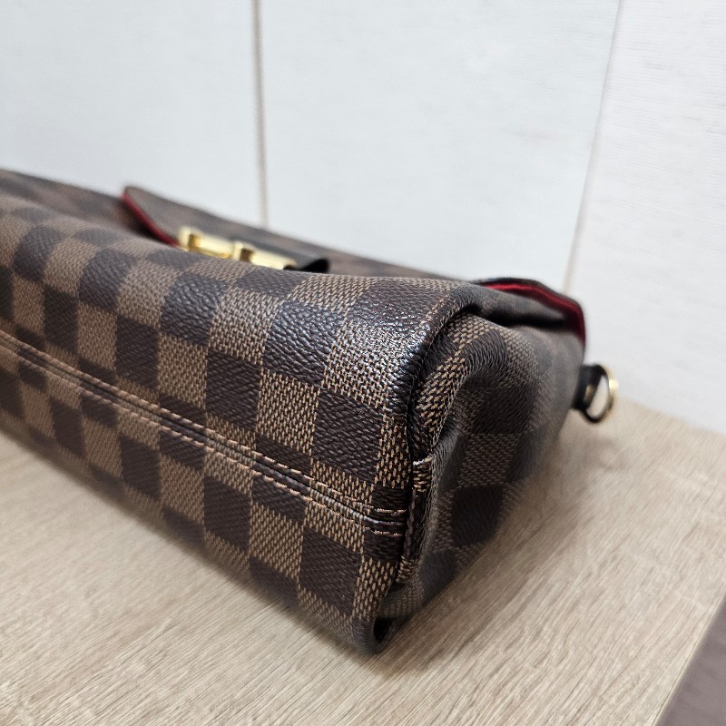 [ 品味必買好物❣️] LV棋盤格Croisettee手提斜背包-9