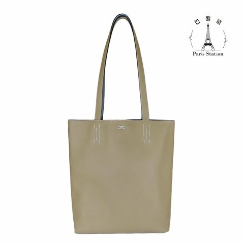 【巴黎站二手名牌專賣店】＊現貨＊HERMES 愛馬仕 真品＊K刻NEO DOUBLE SENS35木偶灰/塵土色牛皮雙面肩背包