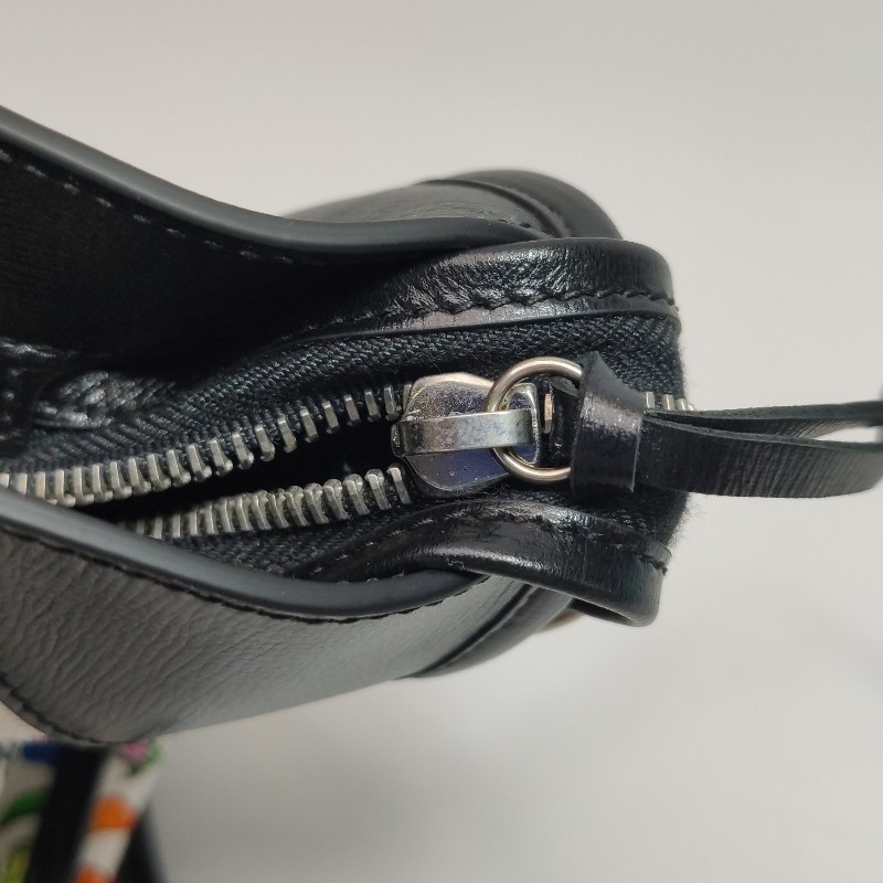 Gucci Balenciaga聯名款Neo Classic City中號牛皮帆布印花鉚釘斜挎包單肩包-12