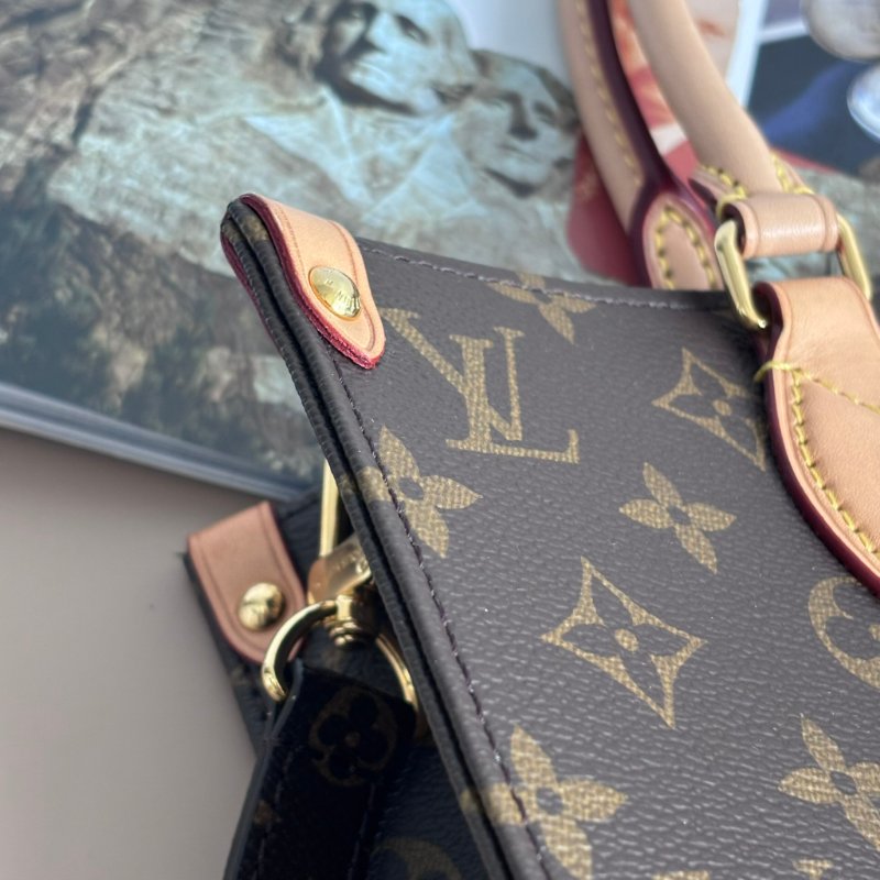 ::LOUIS VUITTON:: LV M46265 Sac Plat BB 大款經典花紋手提斜背琴譜包-7
