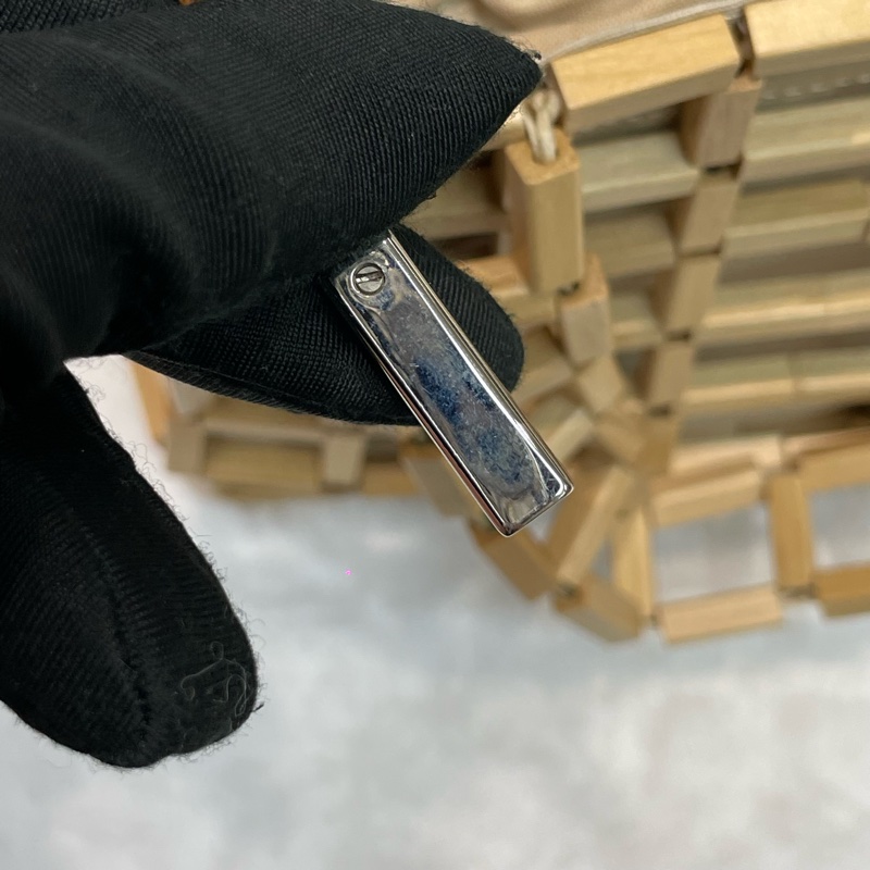 Ferragamo Wood mesh handle bag 木網編織手提包 O415-34