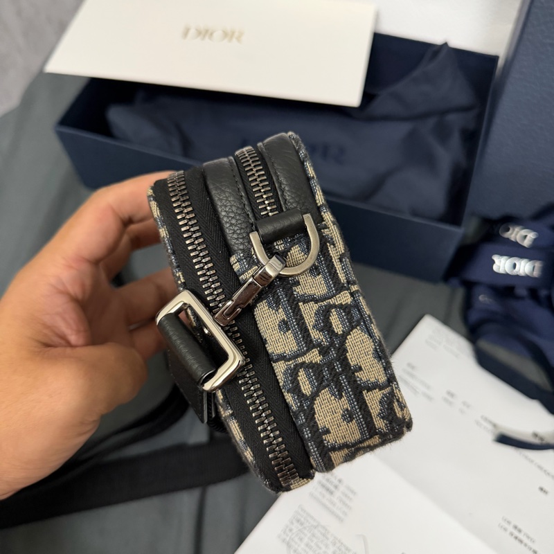 Dior緹花相機包-3