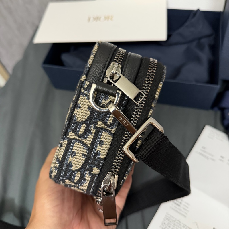 Dior緹花相機包-5
