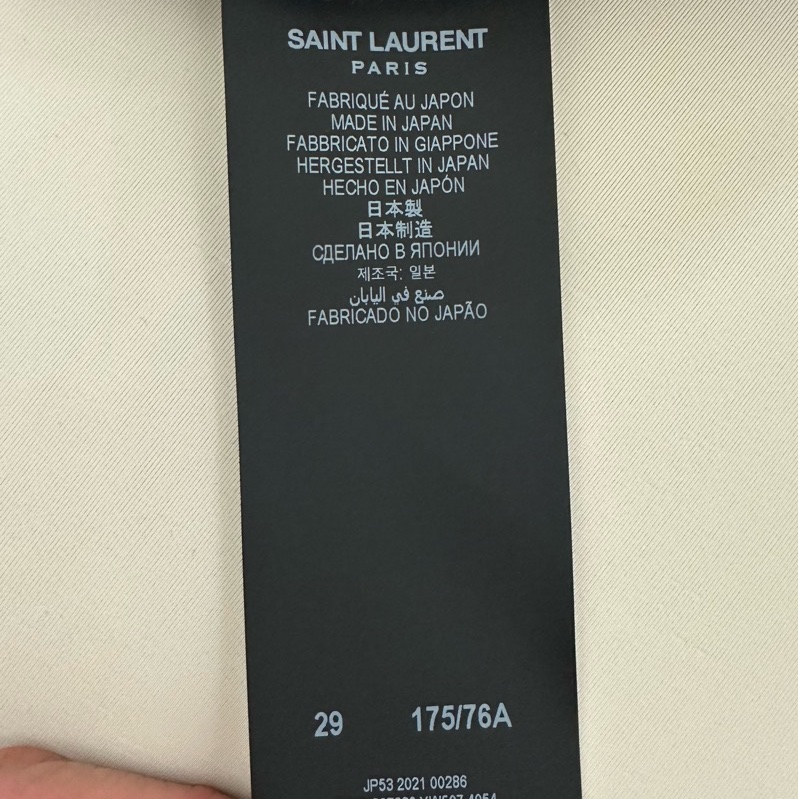 Saint Laurent Paris D02 M/SK-LW-9