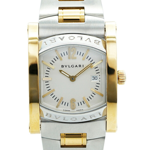 Bvlgari Assioma AA39SG 象牙色錶盤男士手錶
