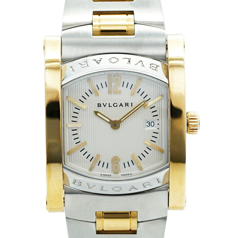 Bvlgari Assioma AA39SG 象牙色錶盤男士手錶-0