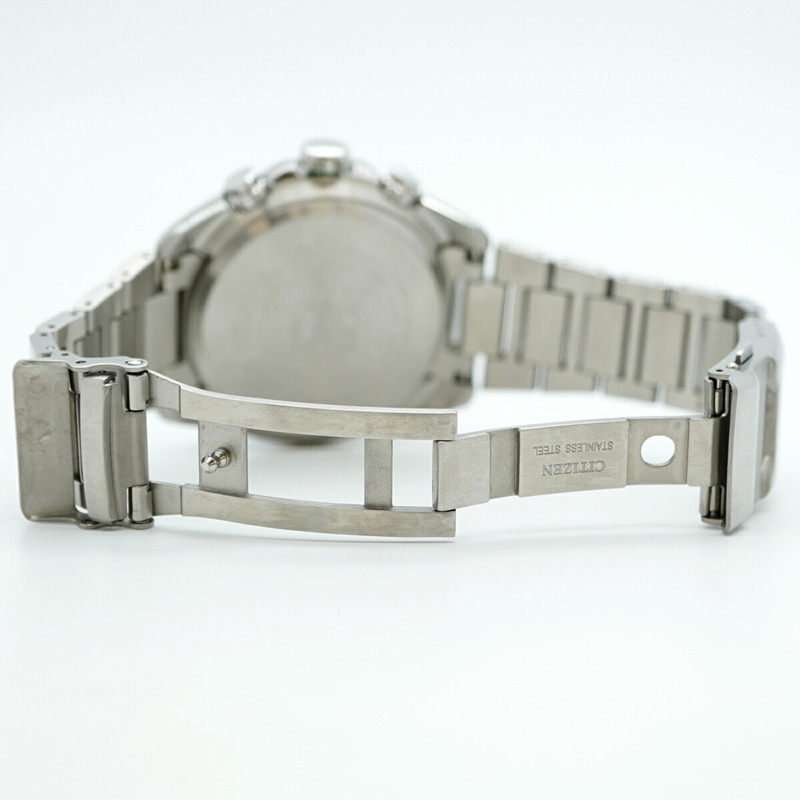 西鐵城 Eco-Drive E660-R013718 綠色錶盤男士手錶-4