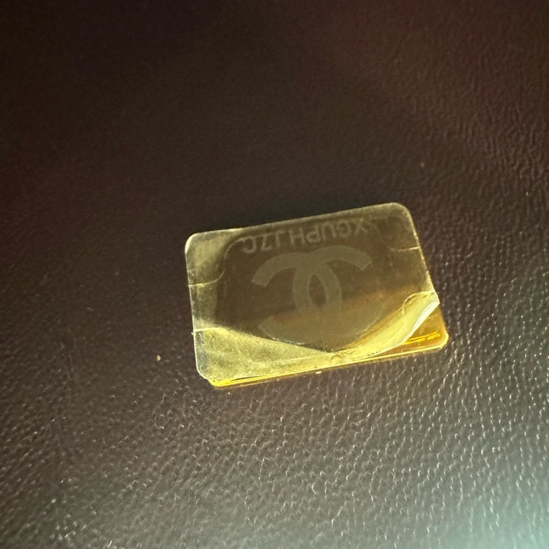 JK國際二手精品 💗Chanel CF25荔枝牛皮黑金 芯片款 🈶本店購證-3