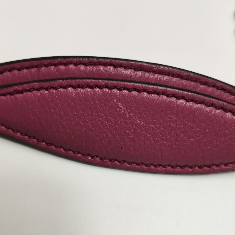 Gucci Soho大號牛皮純色壓紋雙G托特包單肩包-10
