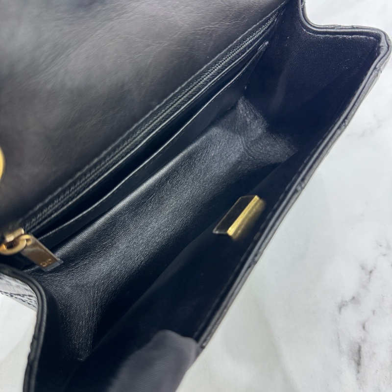JK國際二手精品💗Chanel 2.55mini黑金 芯片款 🈶本店購證-15