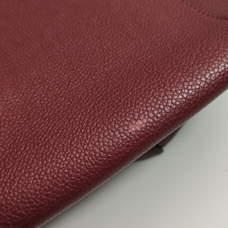Celine Cabas Phantom牛皮純色字母logo束帶單肩包-11
