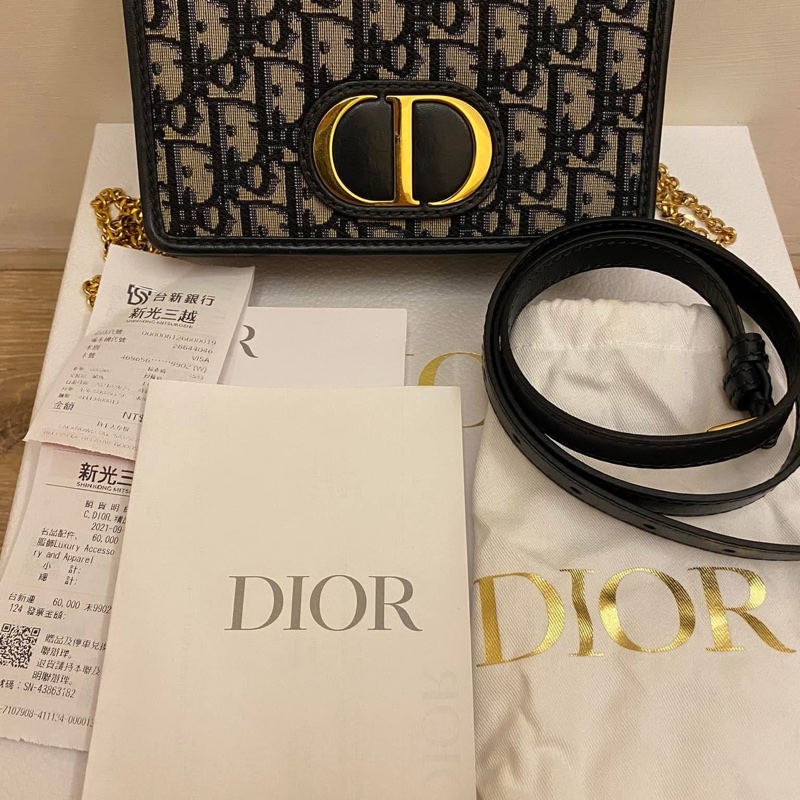 Dior 2 合 1 30 Montaigne 手拿包-0