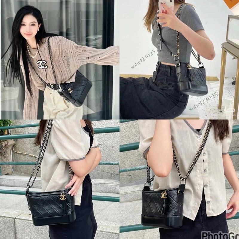 JK國際二手精品 💗Chanel 流浪包小號 黑色🈶本店購證-1