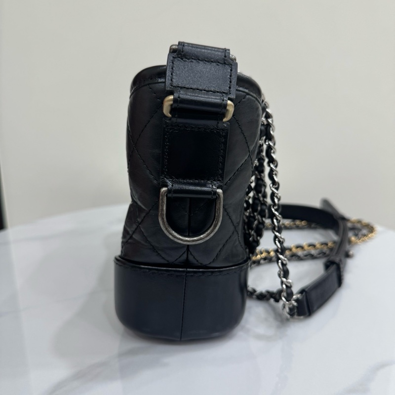 JK國際二手精品 💗Chanel 流浪包小號 黑色🈶本店購證-5