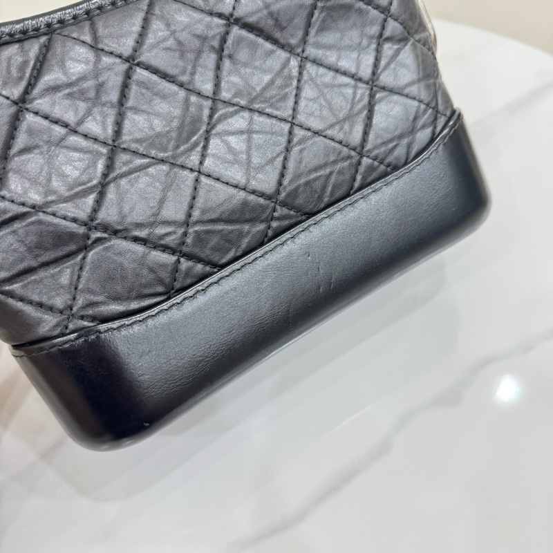 JK國際二手精品 💗Chanel 流浪包小號 黑色🈶本店購證-7