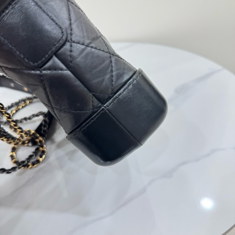JK國際二手精品 💗Chanel 流浪包小號 黑色🈶本店購證-8