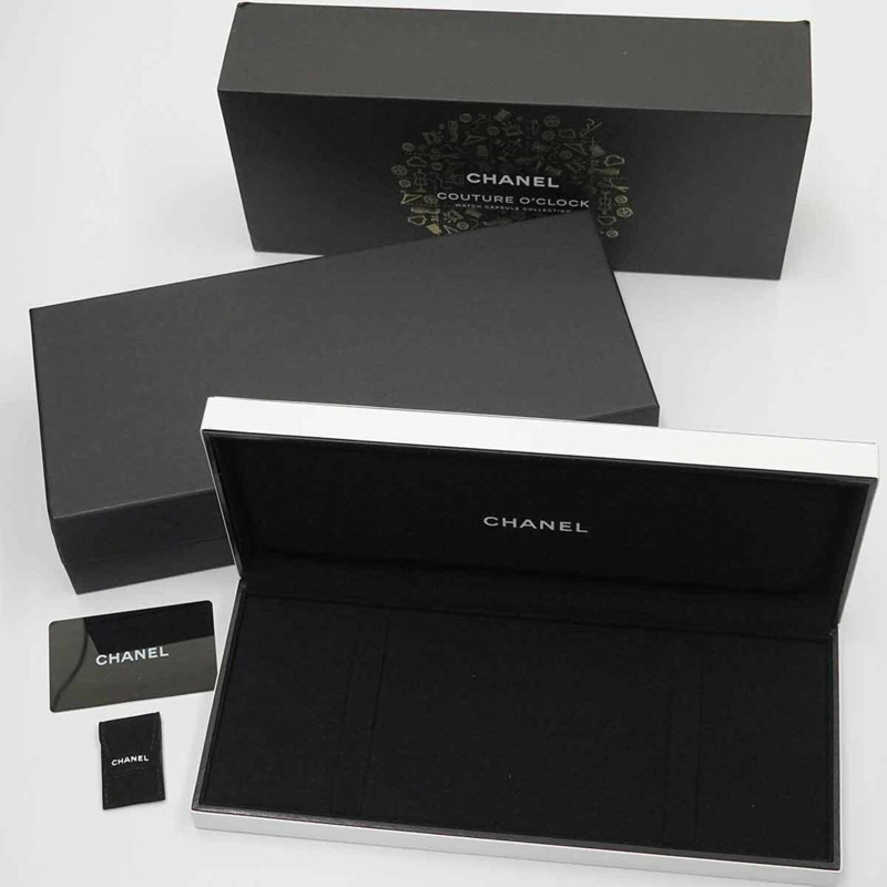 CHANEL Premiere Charm Couture M H9859 女士黑金色石英腕錶-1