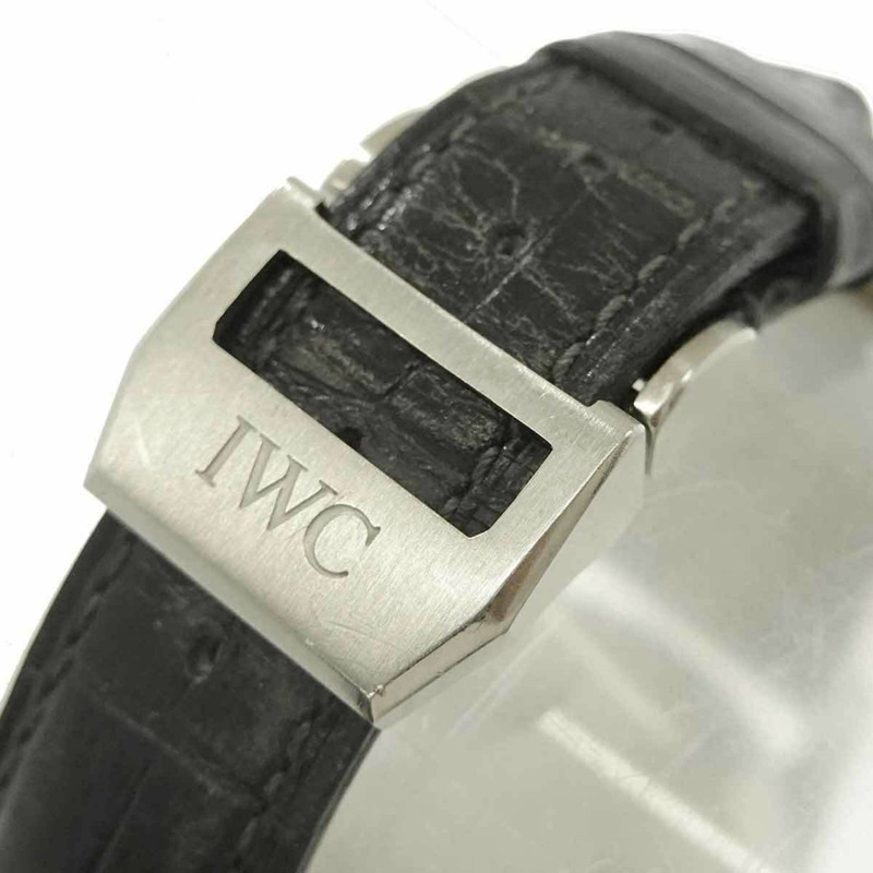 IWC 萬國飛行員世界時腕錶 IW326201 男式帶日期顯示,黑色,自動機芯,國際公司,飛行員-6