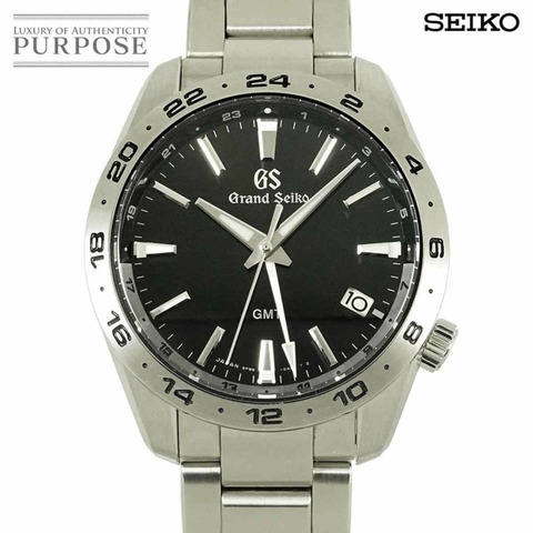 Grand Seiko GRAND SEIKO 運動系列 GMT SBGN027 男錶 9F86 0AK0 日期黑色石英