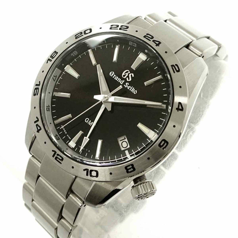 Grand Seiko GRAND SEIKO 運動系列 GMT SBGN027 男錶 9F86 0AK0 日期黑色石英-6