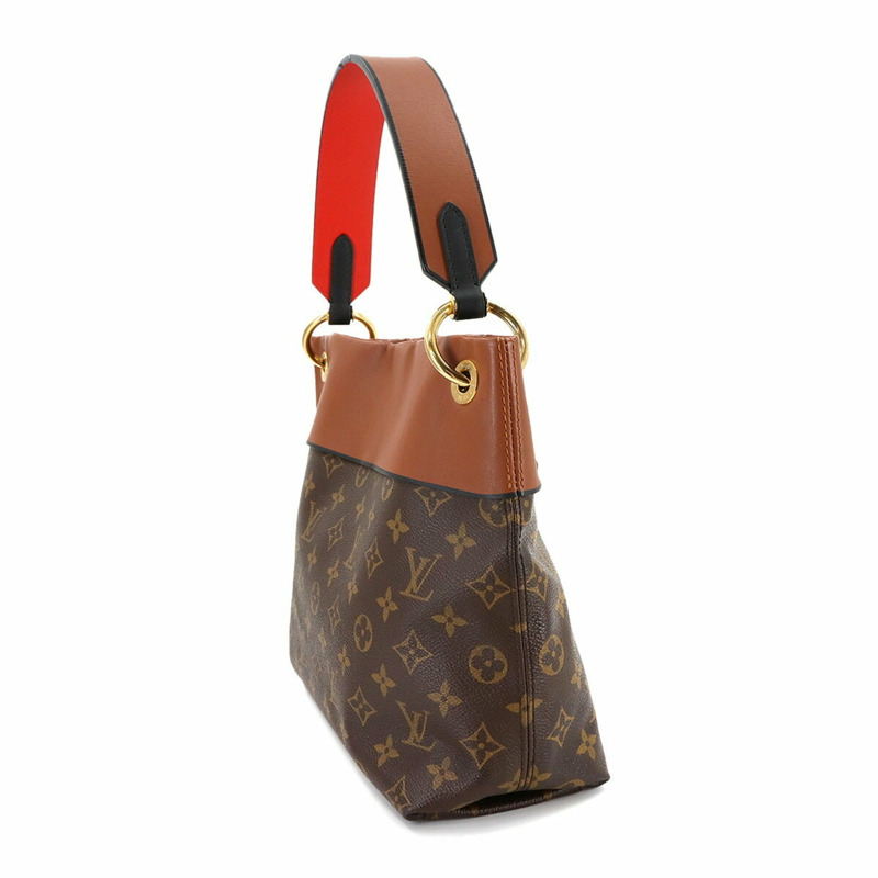 Louis Vuitton Monogram Tuileries Besace 兩手提/肩背包,駝色皮革,M43157-2